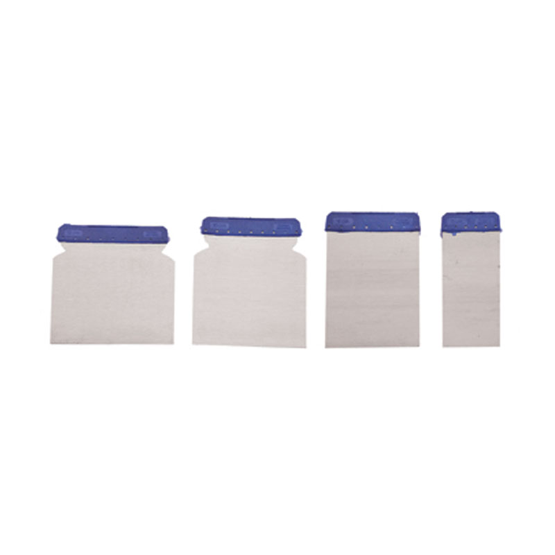 4pc Squareedge Scraper Plastic Handle