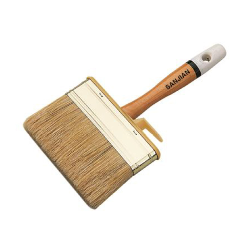 Cleaning Brush With Wooden Handle
